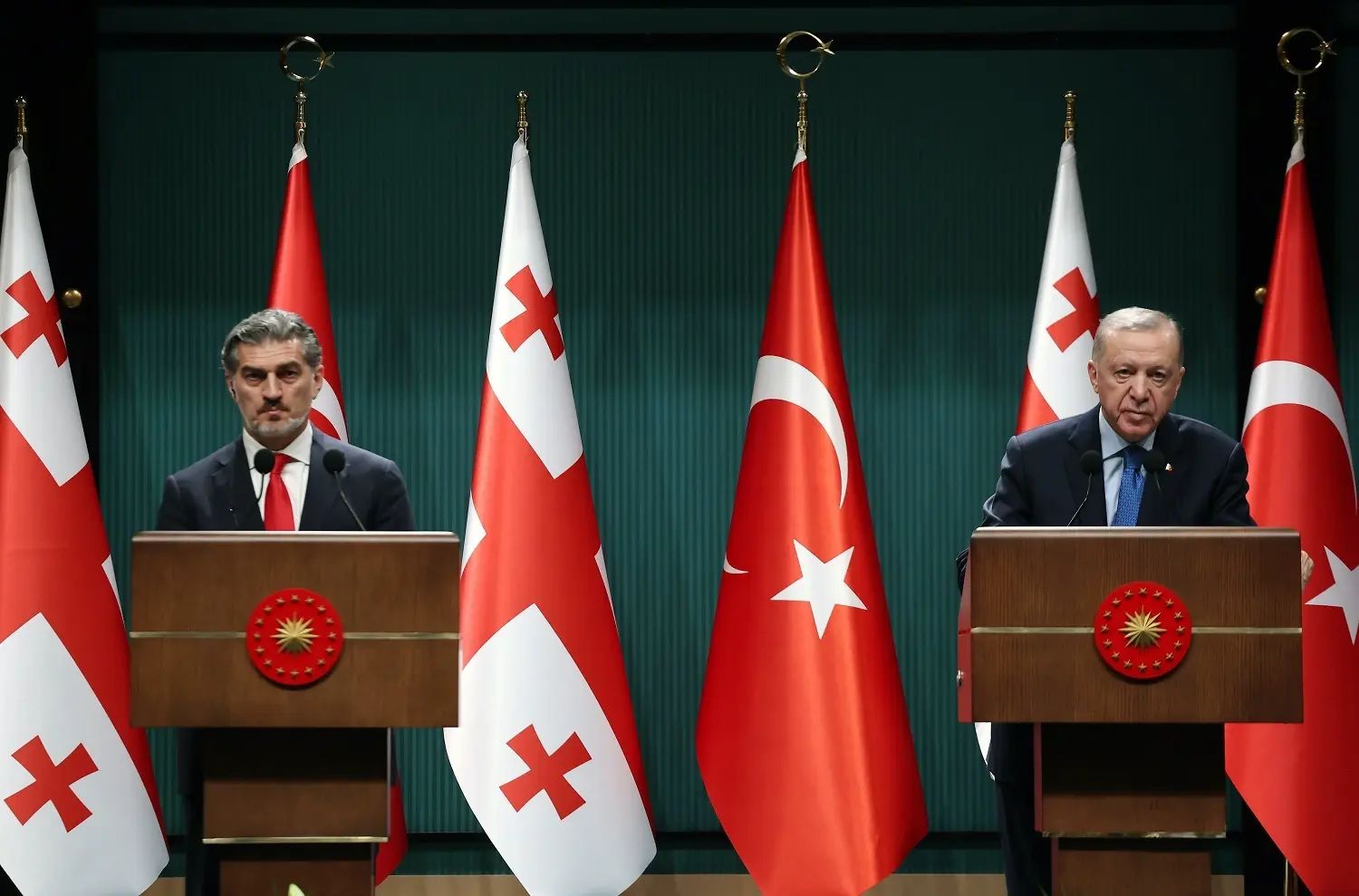 tekhajans's tweet card. ANKARA / TEKHA Cumhurbaşkanı Recep Tayyip Erdoğan, “Türkiye ve Gürcistan olarak bölgemizde ve ötesinde işbirliği, sulh ve kalkınma için omuz omuza hareket etmeye devam edeceğiz.” dedi. Cumhurbaşkan...