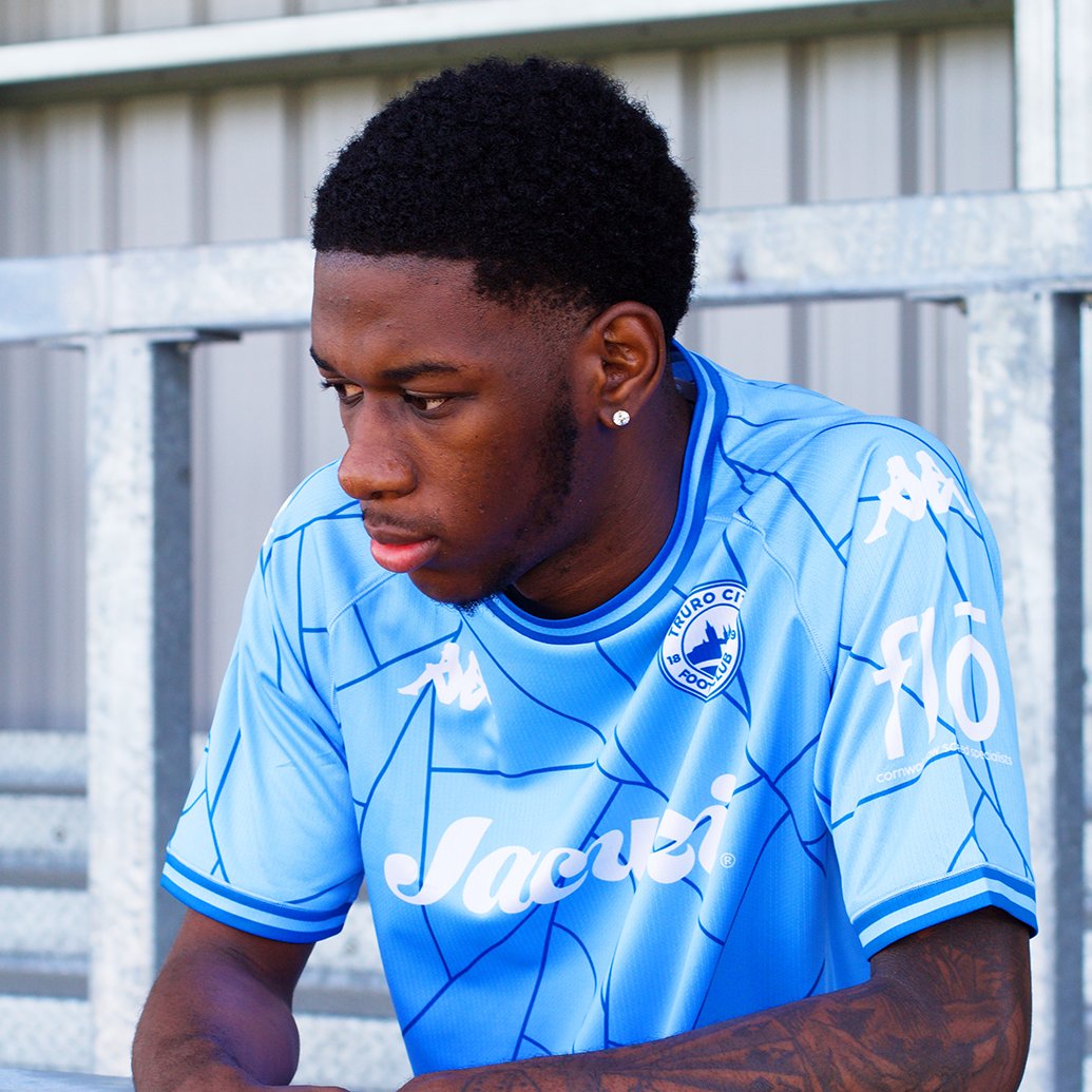 MrPeterMasters's tweet card. Truro City 25/26 Pre-Order Kit Release. Be the first to wear the pride of Truro! The brand-new 2025/26 Truro City FC kit is now available for pre-order. Designed with tradition, passion, and perfor...