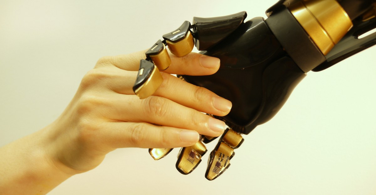 verge's tweet card. A new kind of printed ‘artificial skin’ turns pressure into nerve pulses