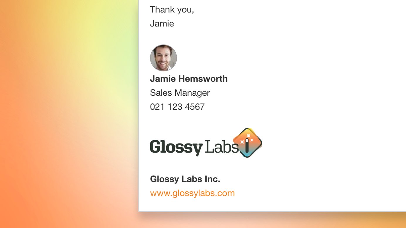 QuotientApp's tweet card. Introducing a brand new feature - the Email Footer - designed to help you sign off your outbound emails in style.
