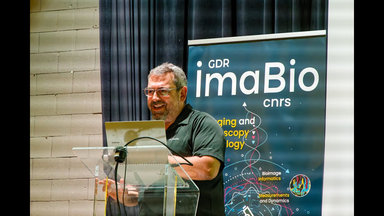 GDR_ImaBio's tweet card. Vasilis NTZIACHRISTOS - Listening to light : advances in hybrid...