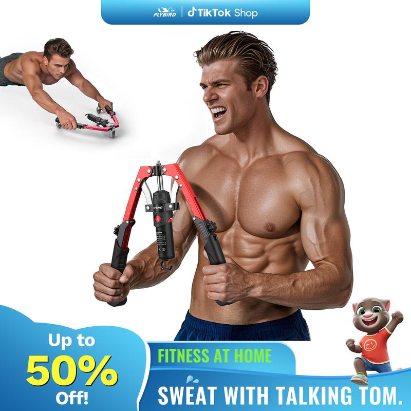 VillochIii's tweet card. Limited-time Black Friday deal on FLYBIRD Chest & Arm Twister with Flex Core Trainer - 15-Leve! Buy now on TikTok Shop for an exclusive price in Hand Strengtheners. Includes free shipping. Don't miss...