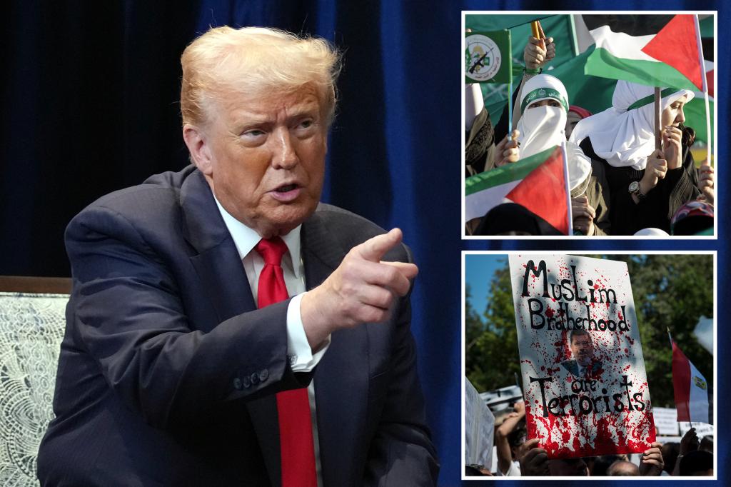 PressSec's tweet card. President Trump on Sunday revealed his plans to designate the controversial Muslim Brotherhood as a foreign terrorist organization amid recent revelations about the Islamist group's radicalism and...