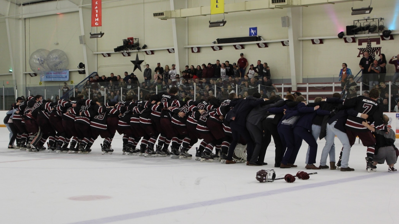 TexAgs's tweet card. The historic Cotton Bowl in Dallas will host the club hockey teams from Texas A&M and Texas for an exhibition game on the NHL's Winter Classic ice surface. The January 5th contest between the Aggies...