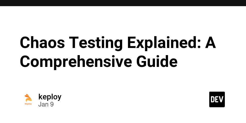 prod42net's tweet card. Chaos testing, also known as chaos engineering, is one of the most-used methodology to test the...