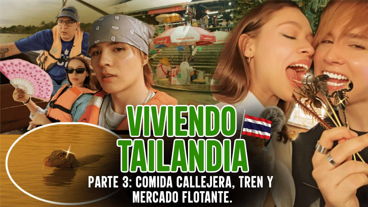 LibardoIsaza's tweet card. Viviendo Tailandia - Parte 3: Comimos escorpión! 🦂 Y Visitamos Los...