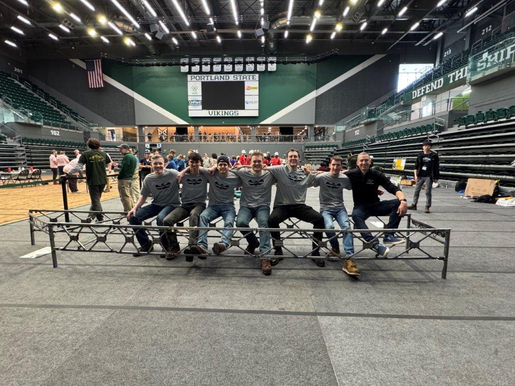 OregonTech's tweet card. Oregon Tech Civil Engineering students participated in the American Society of Civil Engineers Pacific Northwest Student Symposium held April 4 in Portland. Student-led teams competed in the Concrete...