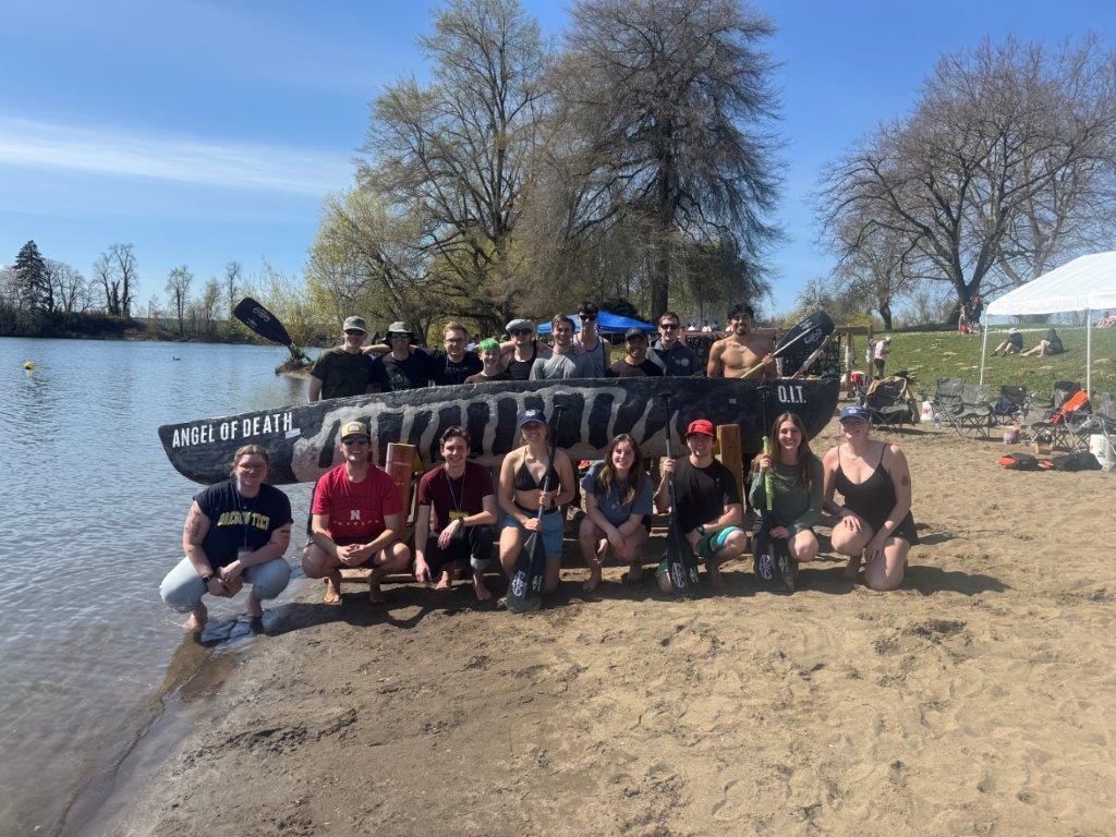 OregonTech's tweet card. Oregon Tech Civil Engineering students participated in the American Society of Civil Engineers Pacific Northwest Student Symposium held April 4 in Portland. Student-led teams competed in the Concrete...