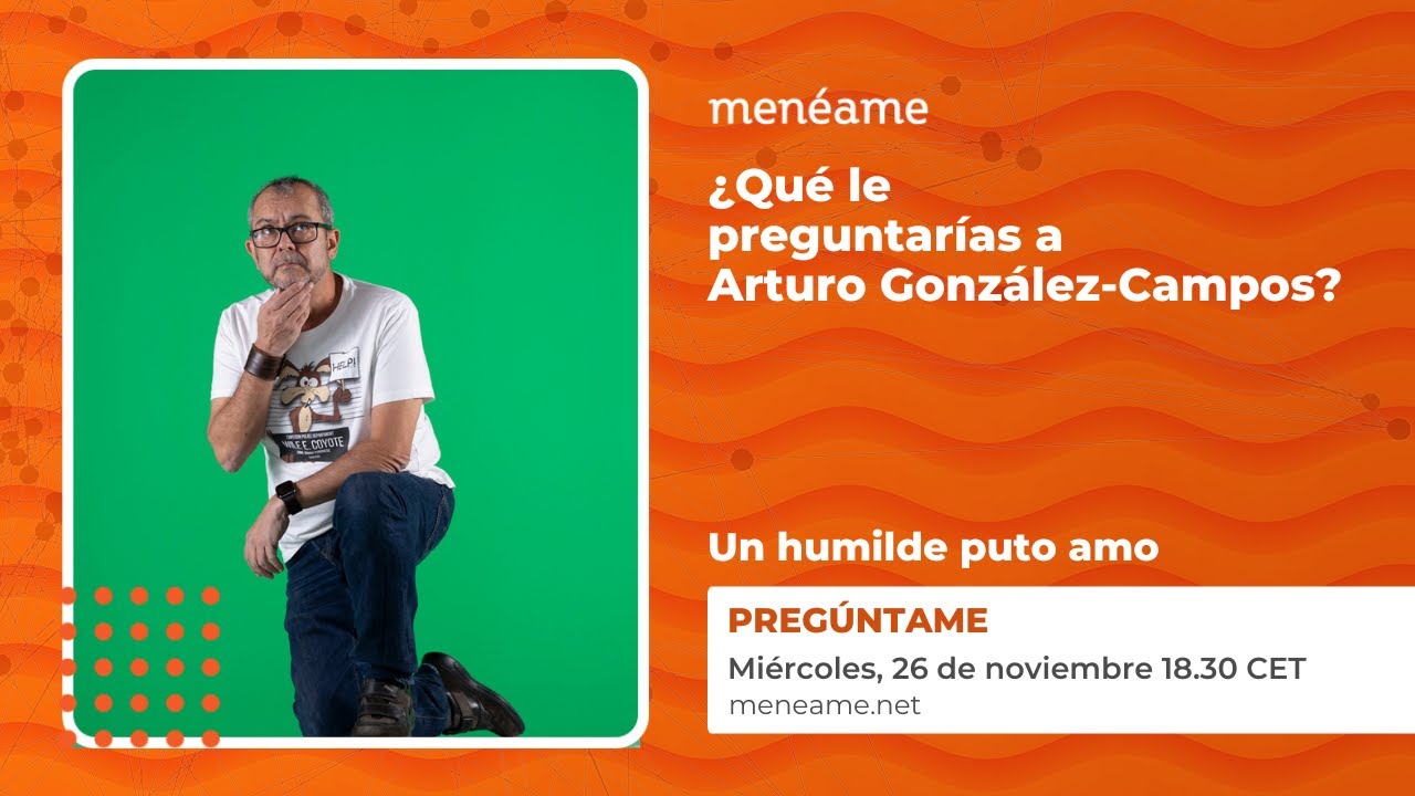 meneame_net's tweet card. Soy Arturo González-Campos. Pregúntame en Menéame.net