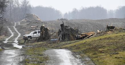 NancyHamOnt's tweet card. Staff estimate as much a third of the woodlot was removed from the Twenty Road West parcel