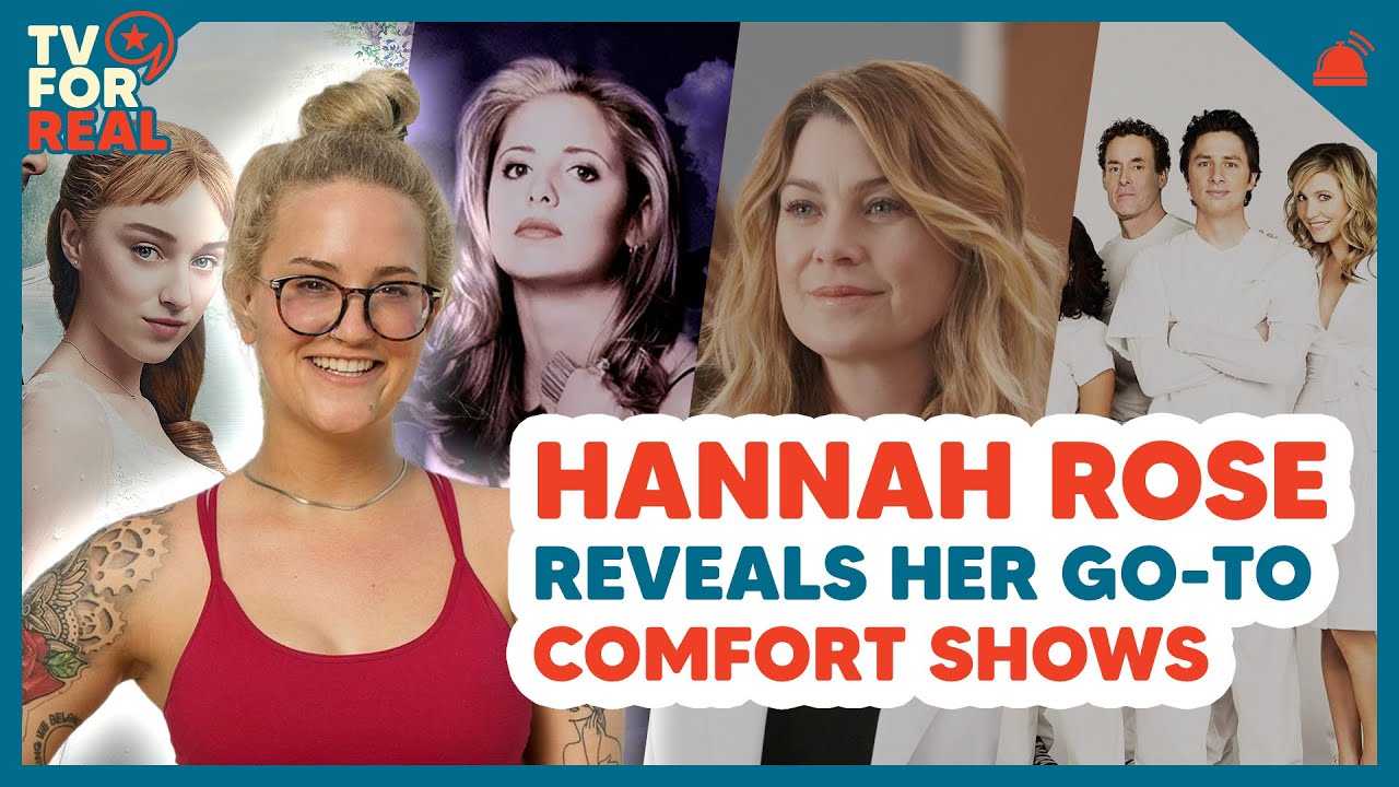 AMikeBloomType's tweet card. Hannah Rose Reveals Her Go-To Comfort Shows | TV for Real