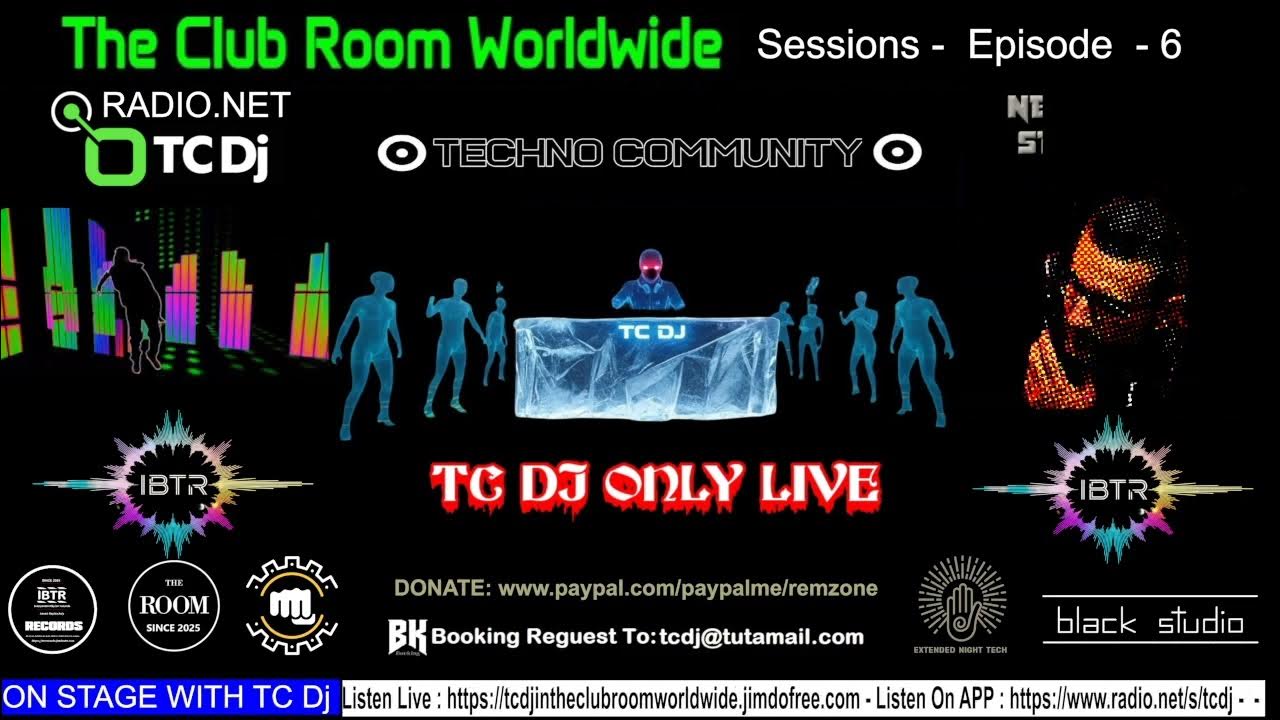 techcdj's tweet card. Mastering Sessions Black In Studio With TC Dj Episode 6