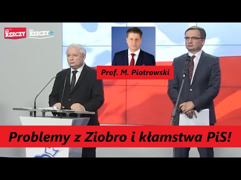mir_piotrowski's tweet card. Problemy z Ziobro i kłamstwa PiS! Prof. M. Piotrowski