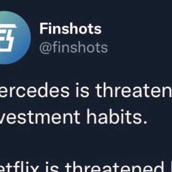 naveenabhaskar's tweet card. Finshots (@finshots.in) • Instagram photo