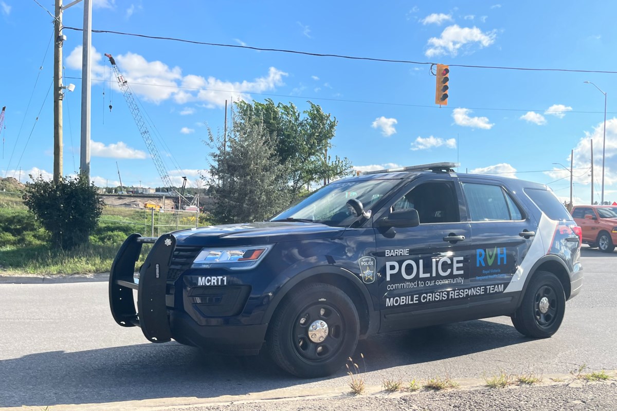 BarrieToday's tweet card. 'As a city, I believe that we need to ensure the safety of our residents with more officers on the ground versus in the executive level,' says mayor