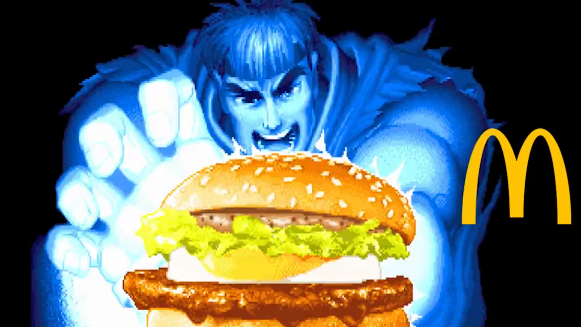 retroacademy_it's tweet card. Dal 22 ottobre, i fan giapponesi di Street Fighter potranno gustare panini e bevande dedicate ai lottatori più iconici. Scopri tutte le novità