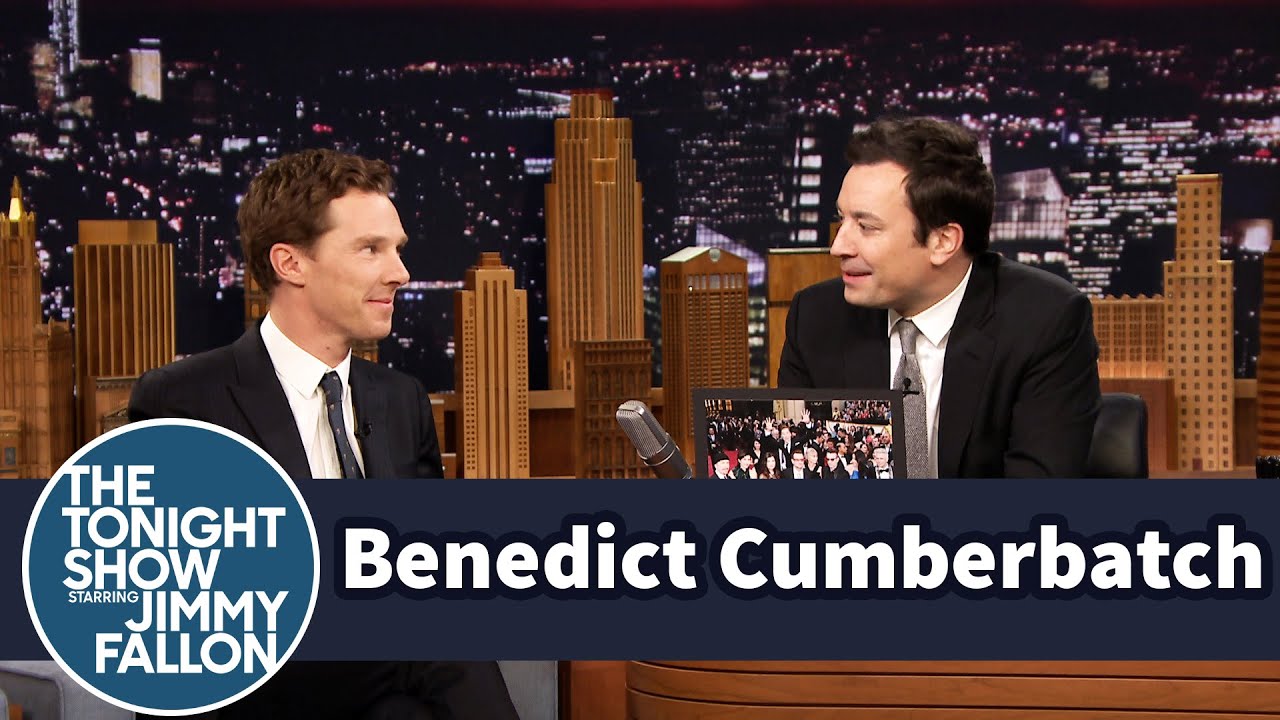 casino_star0031's tweet card. Benedict Cumberbatch Photobombed U2 for a Friend