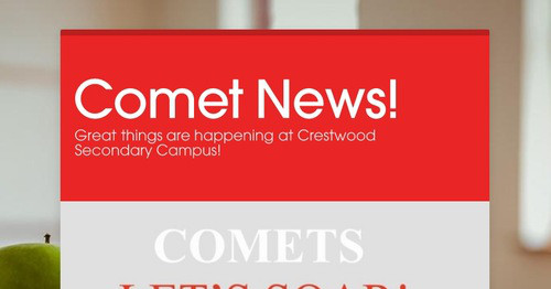 csdcomets's tweet card. Comet News!