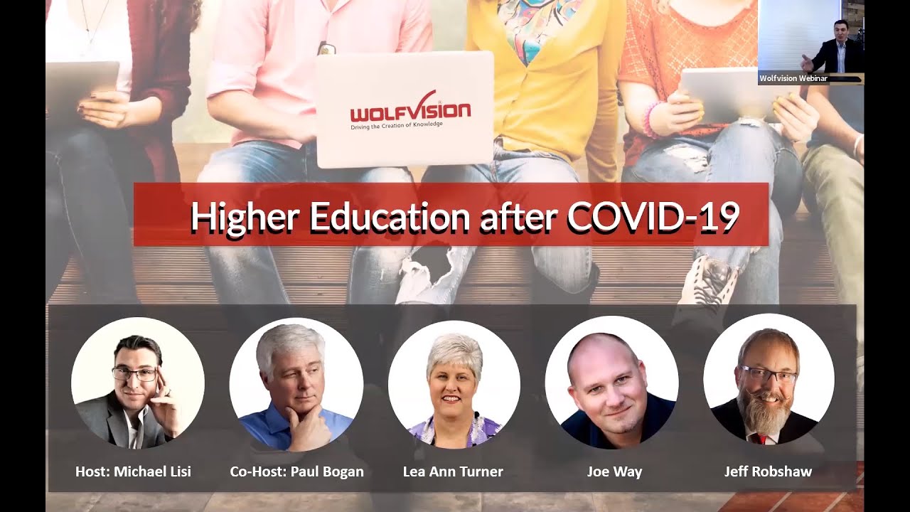 RoshniSwastika's tweet card. Webinar: Higher Education after Covid-19