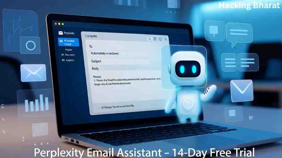 hackingbharat's tweet card. Perplexity AI, an AI tool company, has released its new Email Assistant that has been created to assist users with managing their inbox using the power of AI.