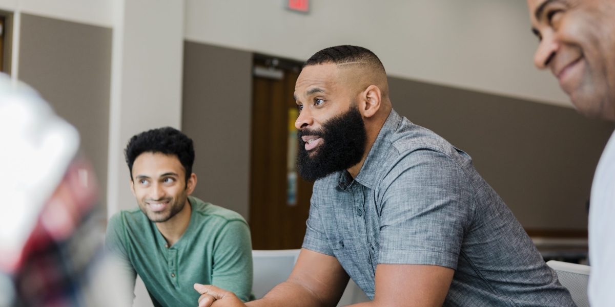 paulgsharp's tweet card. In the U.S., only 40% of men with a reported mental illness received mental health care services as compared to 52% of women. Here's how to encourage more men to seek help.