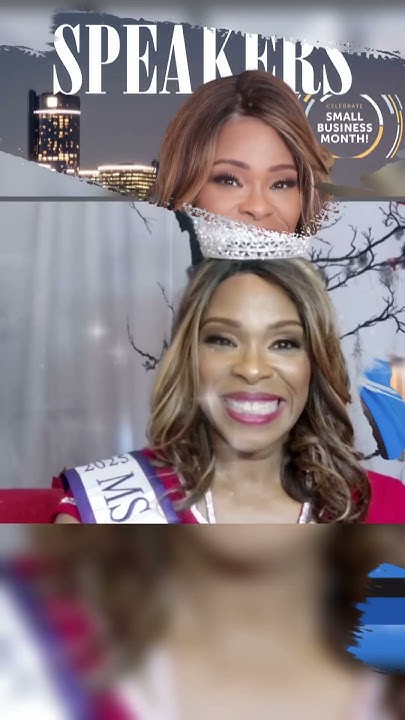 SMSperrypr's tweet card. Congrats to Dr. Angela Harden-Mack! The new Ms. Corporate America MI...