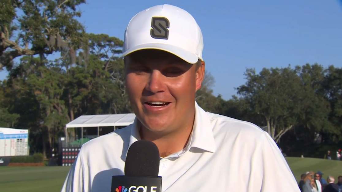 canalgolf's tweet card. After shooting 4-under 66 to win his first PGA TOUR title by one shot at 2025 The RSM Classic, Sami Valimaki discusses the emotions of winning for the first tim