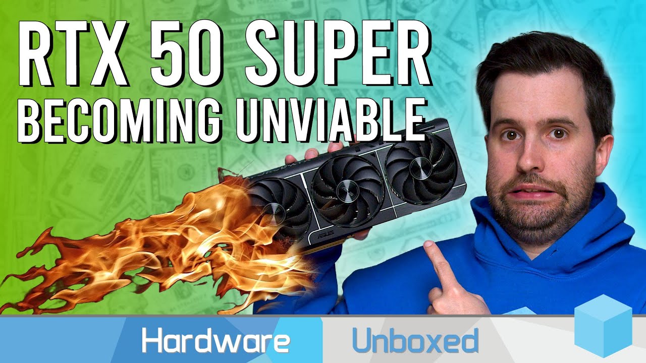 HardwareUnboxed's tweet card. VRAM Cost Is About To Make GPUs Way More Expensive