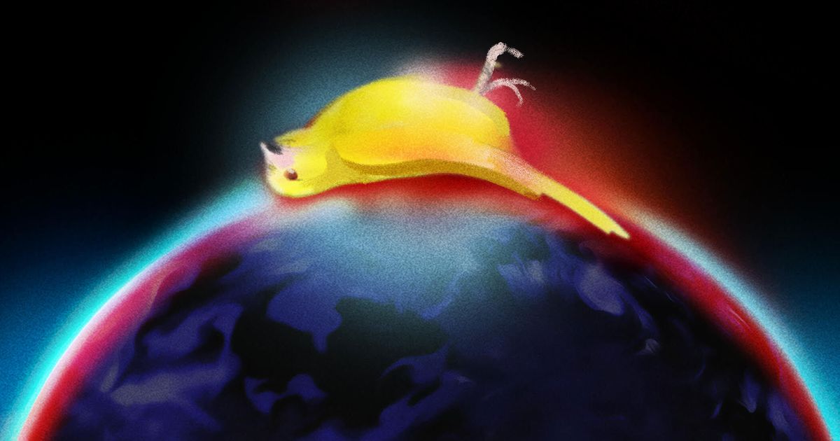 jeffgoodell's tweet card. The creeping normalization of the apocalypse.