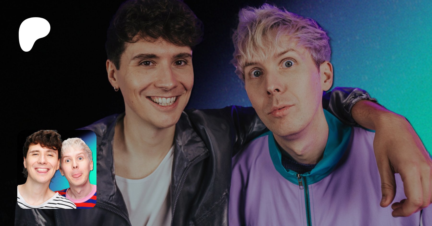 AmazingPhil's tweet card. two british guys yapping