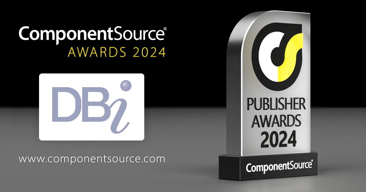 ComponentSource's tweet card. ComponentSource has awarded DBI Technologies a Top 100 Publisher Award in the annual ComponentSource Awards for 2024.