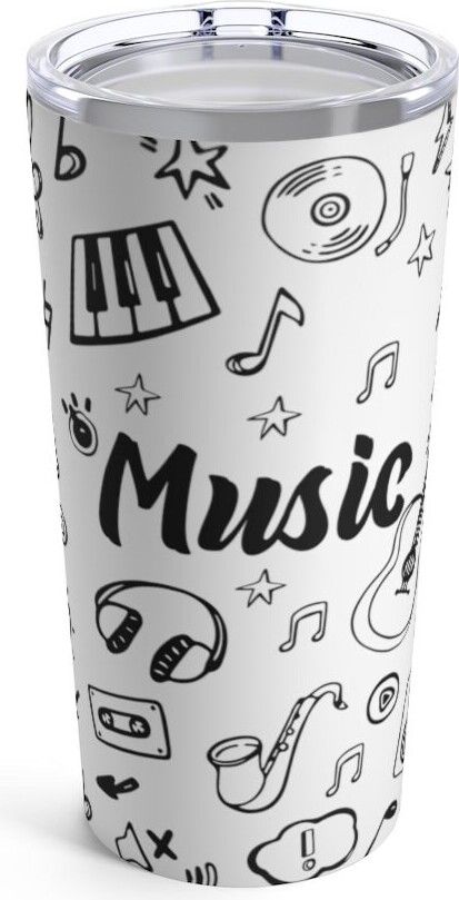 NinthCircleFan's tweet card. Music Tumbler/Band Gift Choir Note Glass Mug Drink