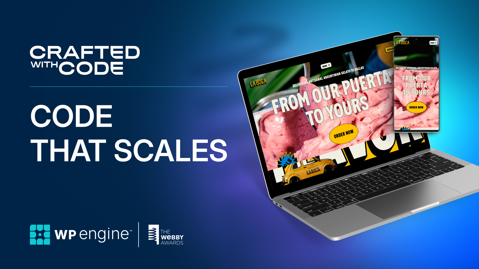 Synmek's tweet card. Explore Code That Scales, the latest Crafted With Code showcase from WP Engine and The Webby Awards, featuring future-ready sites built to evolve.