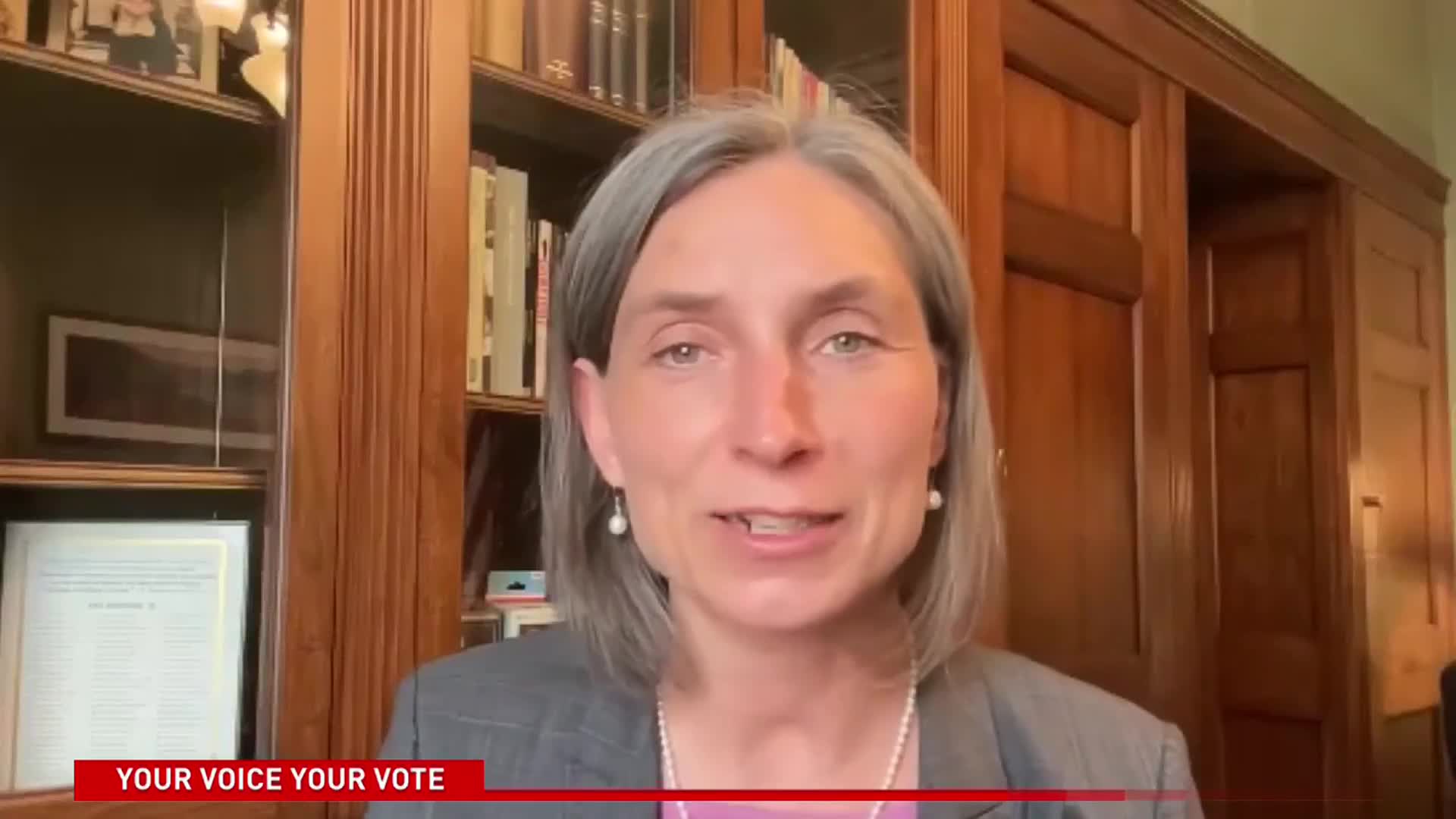 KATUNews's tweet card. On this week's "Your Voice, Your Vote" segment, Rep. Maxine Dexter expressed her support for releasing the Epstein files and discussed healthcare subsidies.