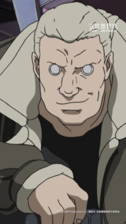 sin_oden's tweet card. バトーはまた筋トレグッズなの？ #ghostintheshell #SAC