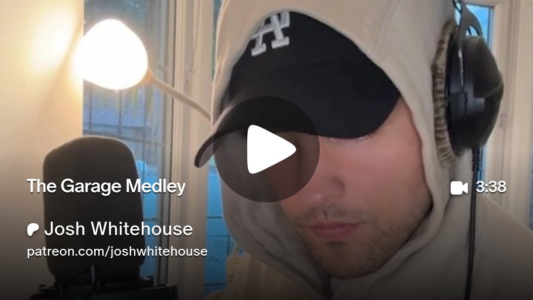 joshisatree's tweet card. Get more from Josh Whitehouse on Patreon