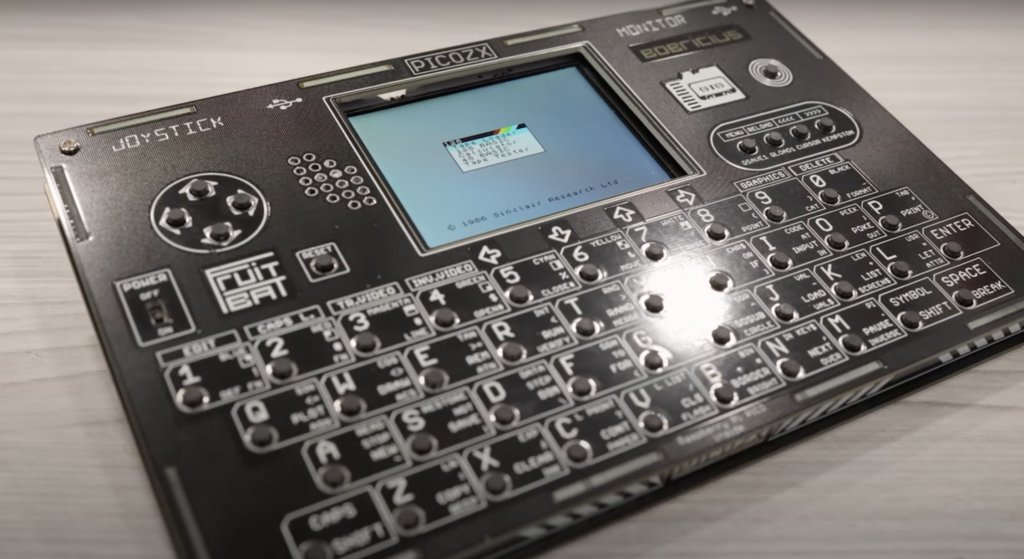 bobricius's tweet card. Peter Misenko's PicoZX is a pocket-sized Raspberry Pi Pico-powered version of the iconic Sinclair ZX Spectrum.