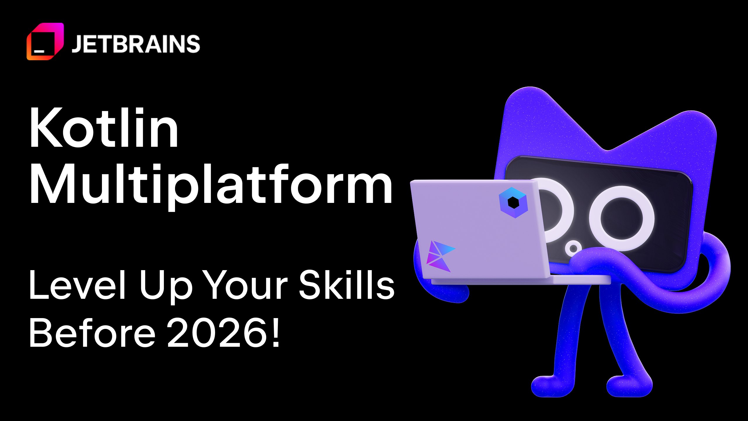 JetBrainsBR's tweet card. Master Kotlin Multiplatform before 2026! Join JetBrains’ 4-week KMP learning journey with expert courses, talks, and career insights.