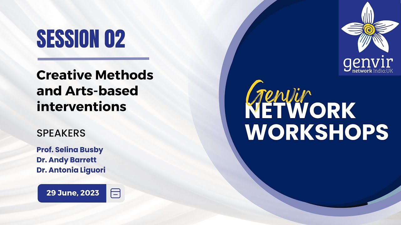 ProjectGenViR's tweet card. GenViR Network Workshop | Session 02 | Creative Methods and Arts-ba...