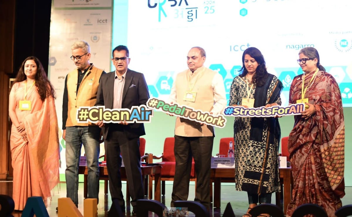 TheICCT_India's tweet card. Delhi becomes unlivable for three months a year, noted G20 Sherpa Amitabh Kant, underlining the severe economic and health burden of air pollution.