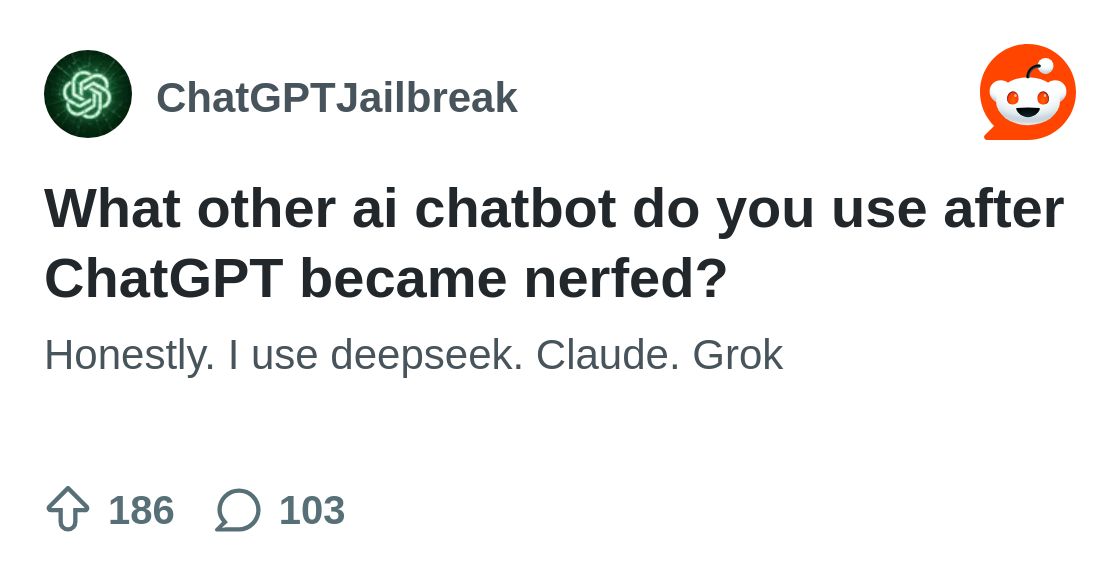 PEIPEIYU11's tweet card. Explore this post and more from the ChatGPTJailbreak community