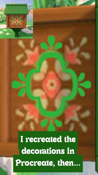 pangepange's tweet card. Creating a Little Library in Cottagecore Animal Crossing New Horizons...