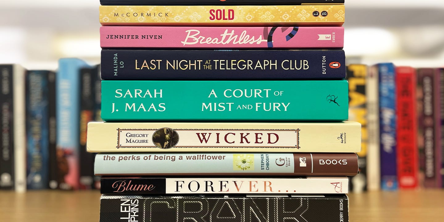 PENamerica's tweet card. PEN America reports that nearly 4,000 unique book titles were challenged for banning in the U.S. in 2024. Take a look at the titles.