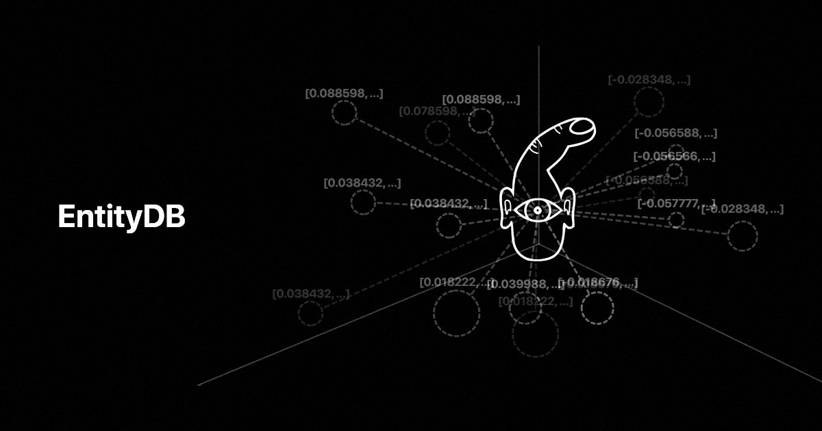 shovnr's tweet card. EntityDB is an in-browser vector database wrapping indexedDB and Transformers.js over WebAssembly - babycommando/entity-db
