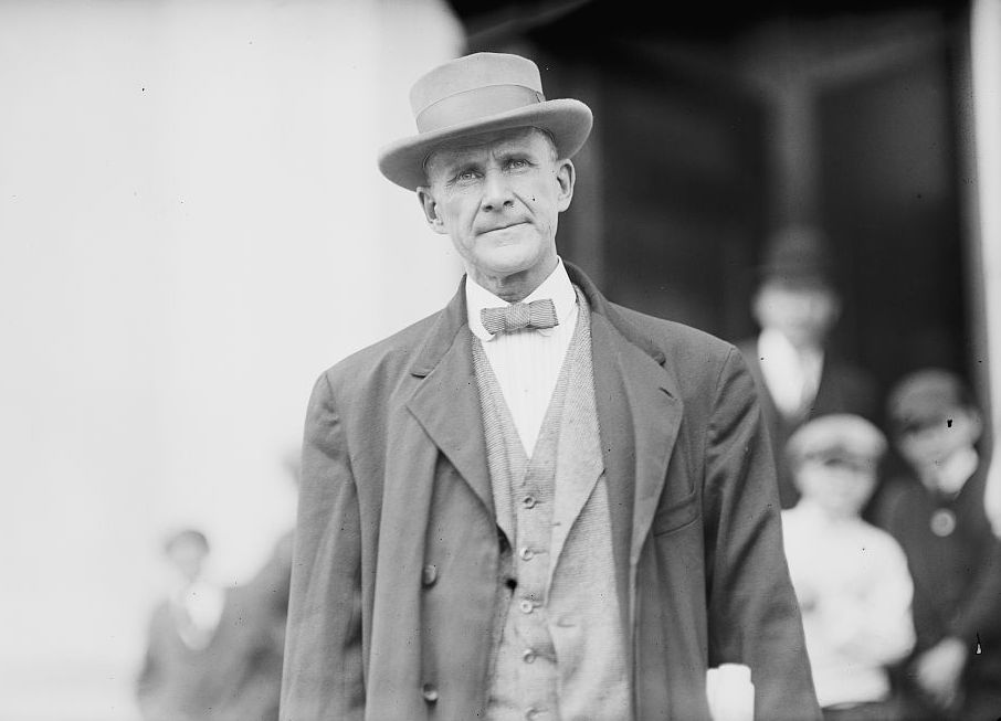 jacobin's tweet card. Today in 1918, Eugene V. Debs delivered the speech that landed him in jail. We reprint it here in full.