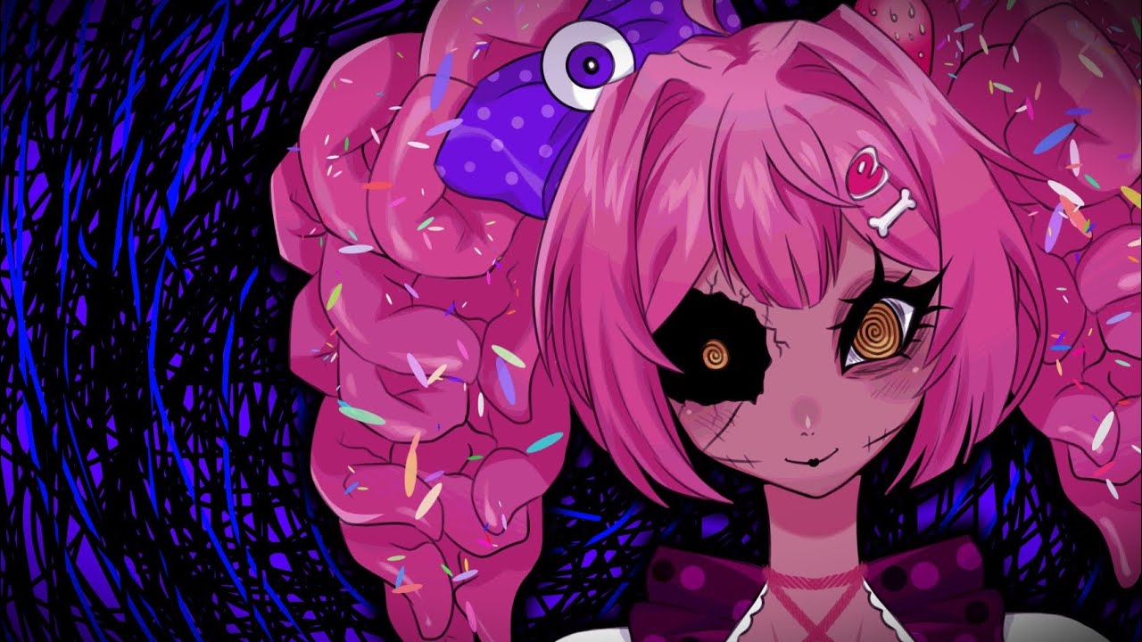 DapperCatt's tweet card. The Full Course For Candy Addicts - Meaty-Chan anniversary celebrat...