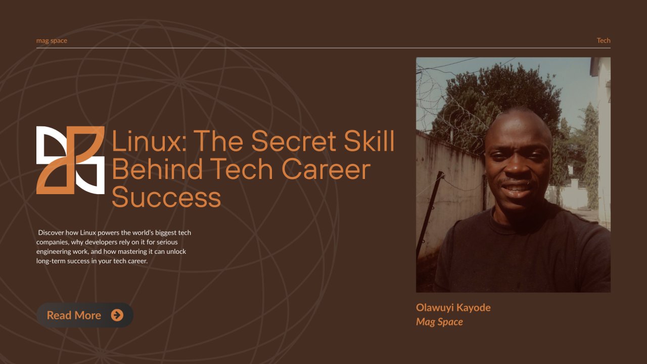 Magdigitals's tweet card. Behind The Scene: Linux is more than an operating system—it's the hidden engine behind modern software development, cloud computing, DevOps, and real engineering growth. Meta Description: Discover...