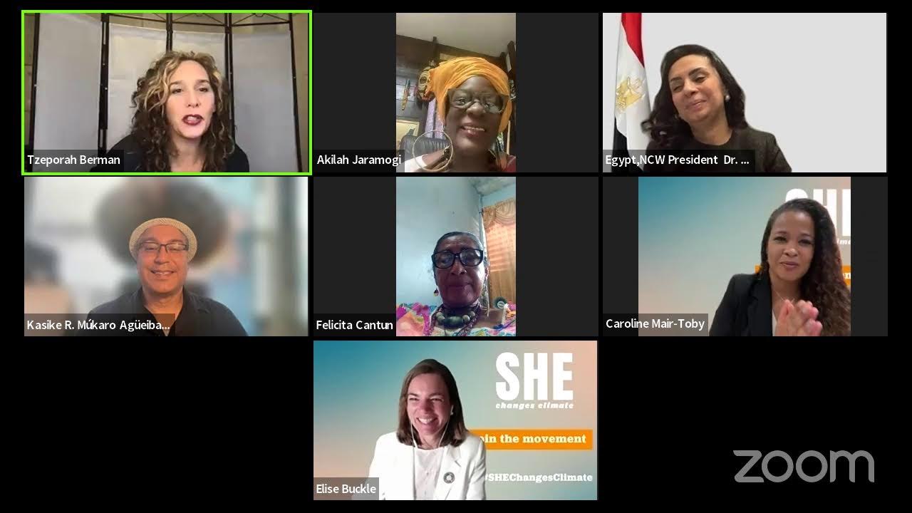 SheClimate's tweet card. SHE Changes Climate