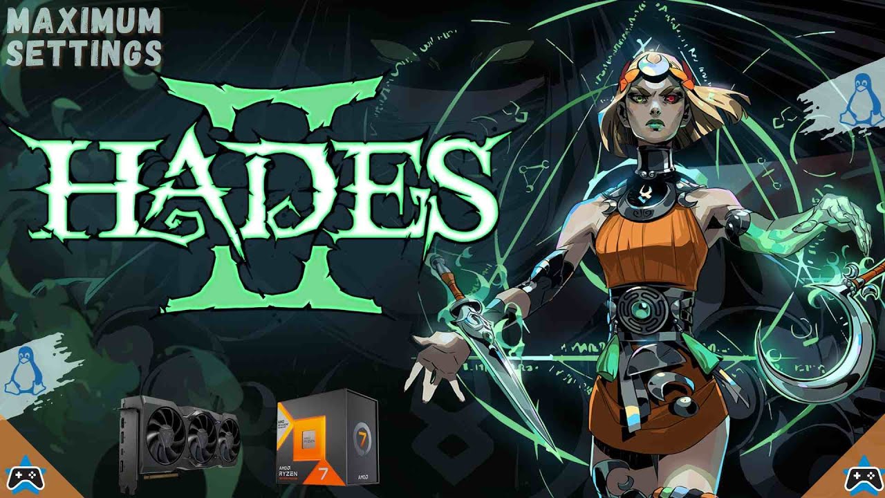maximumsettings's tweet card. Hades II | 1440p | Linux Mint Cloud Gaming | Ryzen 7800X3D CPU |...