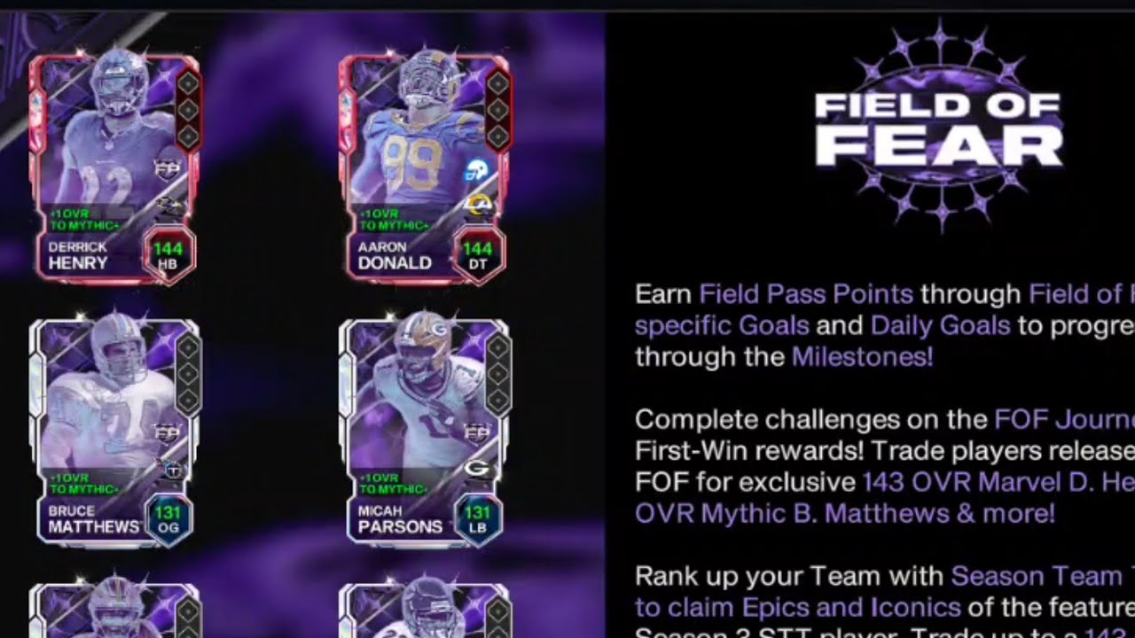 Wxam_gaming's tweet card. Madden 26: Field of Fear, First Look! #madden #gaming #youtube...